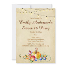 Cosecha Luces Dulce 16 Cumpleaños