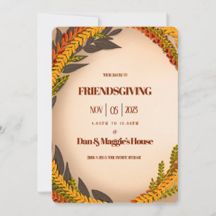 Invitación Cosecha, tamaño: 5" x 7", papel: mate, enve