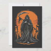 Cosechador de Almas de Dibujos Animados en Cemente