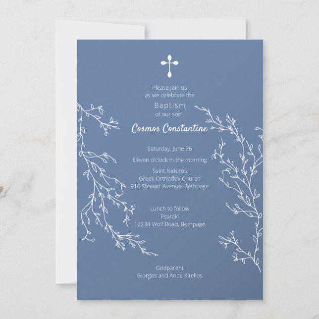 Invitación Cosmos 1 (Anverso)