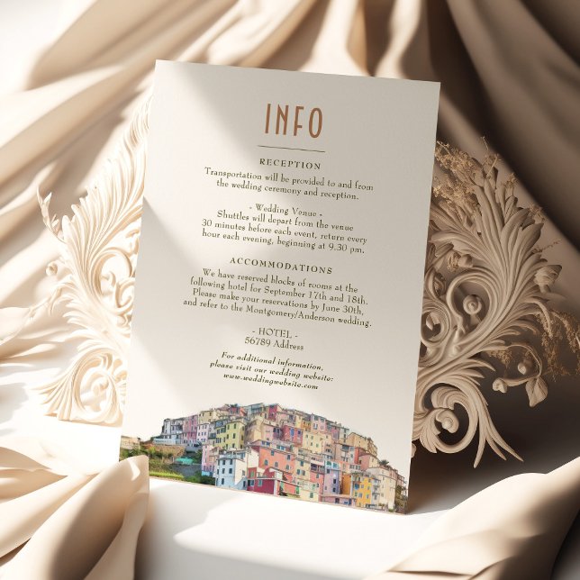 Invitación Costa Amalfitana Italia Destino Insertar Informaci (Subido por el creador)
