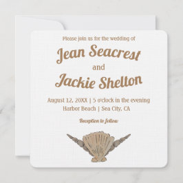 Invitación Costa Boda costera