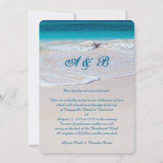 Invitación Costa Vaca Carta Boda De Pareja