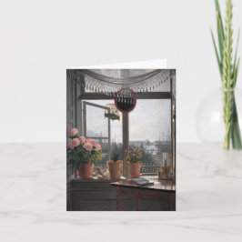 Invitación costera: Abrir ventana y capa marina