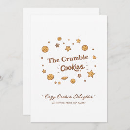 Invitación Cosy Cookie Delights