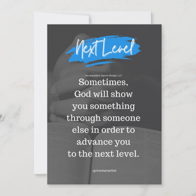 Invitación Cotización ISD de siguiente nivel (Anverso)