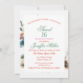 Invitación Country Cowgirl Boots Flower Hat Texas