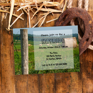Invitación Country Hayride
