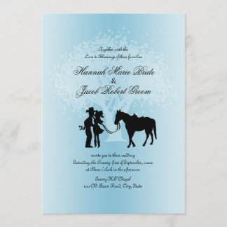 Invitación Country Western Fairtale