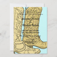 Cowboy Cowgirl Boots contra Boda occidental