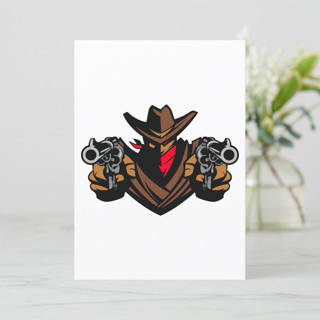 Invitación Cowboy Outlaw (Subido por el creador)