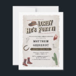 Invitación Cowboy Retro 40th Birthday Weekend Boots Fiesta<br><div class="desc">40.º cumpleaños Fin de semana Retro Cowboy Boots Invitación a la fiesta que puedes fácilmente personalizar para el próximo fiesta de la celebración de 40 años</div>