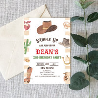 Cowboy Western Rodeo Wild West Birthday Party