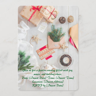 Invitación Cozy December