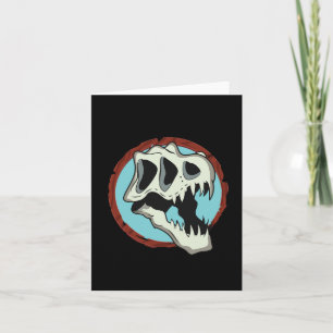Invitación Cráneo de Tyrannosaurus