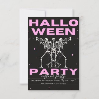 Cráneo gótico vintage de la fiesta de Halloween pa