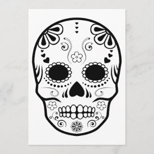 Invitación cráneos de azúcar : 1
