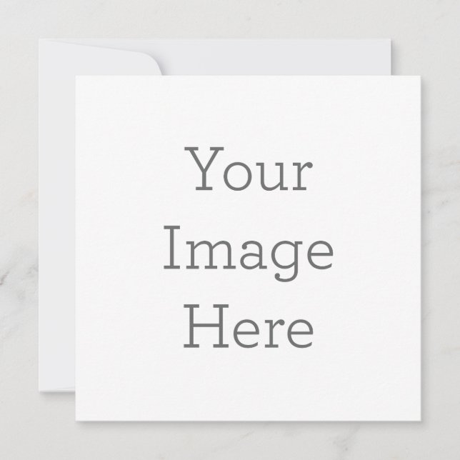 Invitación plana, Tamaño: 13,3 cm x 13,3 cm, Papel: Mate Signatura, Esquinas: Cuadrada, Sobres: Blanco, Calidad de impresión: Estándar (Anverso)