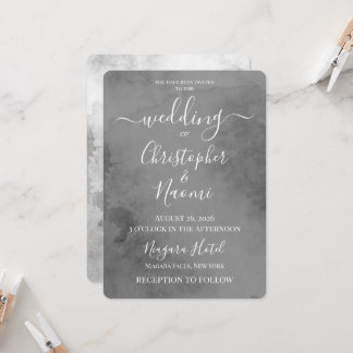Invitación Crea Tu Propia Boda con Textura Vintage