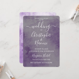 Invitación Crea Tu Propia Boda con Textura Vintage