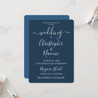Invitación Crea Tu Propia Boda Personalizada