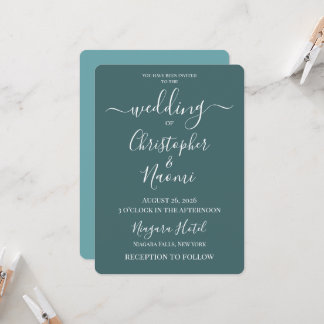 Invitación Crea Tu Propia Boda Personalizada