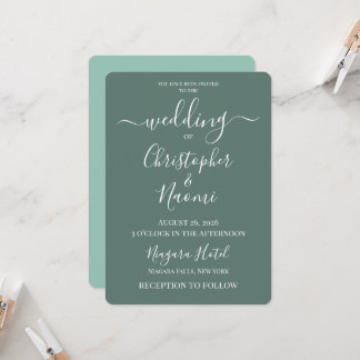Invitación Crea Tu Propia Boda Personalizada