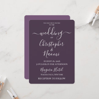 Invitación Crea Tu Propia Boda Personalizada
