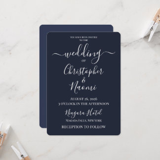 Invitación Crea Tu Propia Boda Personalizada