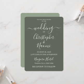 Invitación Crea Tu Propia Boda Personalizada