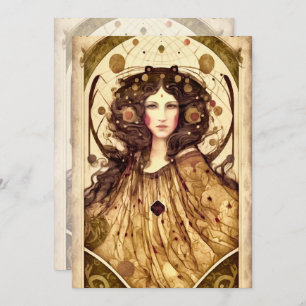 Invitación Crea tu propia bruja victoriana