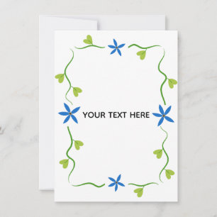 Invitación Crea Tu Propia Floral 