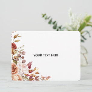 Invitación Crea Tu Propia Floral