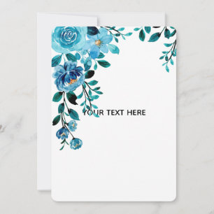 Invitación Crea Tu Propia Floral