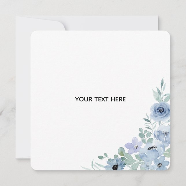 Invitación Crea Tu Propia Floral  (Anverso)