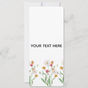 Invitación Crea Tu Propia Floral 