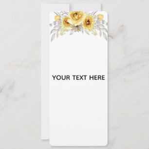 Invitación Crea Tu Propia Floral 