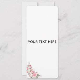 Invitación Crea Tu Propia Floral 