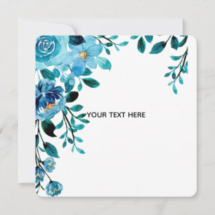 Invitación Crea Tu Propia Floral