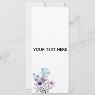Invitación Crea Tu Propia Floral 