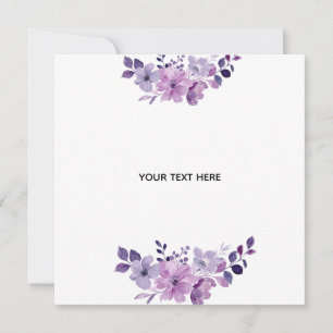 Invitación Crea Tu Propia Floral