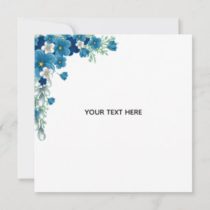 Invitación Crea Tu Propia Floral