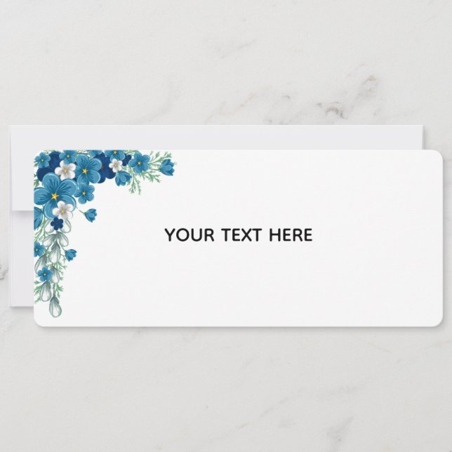 Invitación Crea Tu Propia Floral (Anverso)