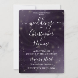 Invitación Crea tu propia - Nocturna Bañada Sky