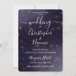 Invitación Crea tu propia - Nocturna Bañada Sky