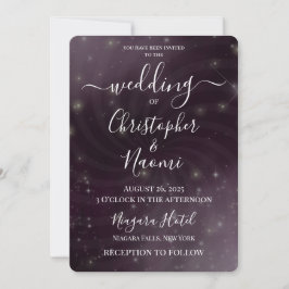 Invitación Crea tu propia - Nocturna Bañada Sky