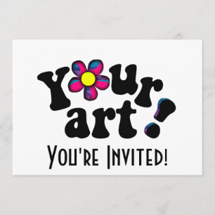 Invitación Crea tu propia obra de arte o foto personalizada