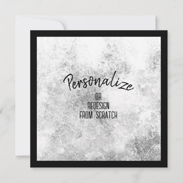 Invitación Crea Tu Propia Personalizada (Anverso)