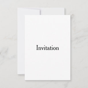 Invitación Crea Tu Propia Promoción de Marca Simple