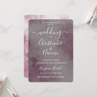 Invitación Crea Tu Propia Textura Vintage Boda